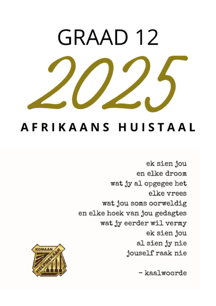 Afrikaans HT Graad 12 Bundel