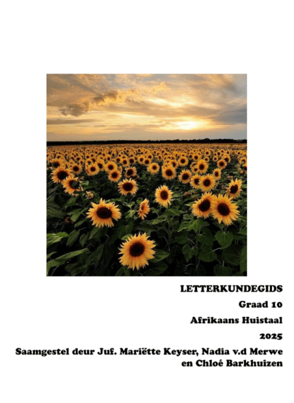Afrikaans HT Graad 10 Bundel