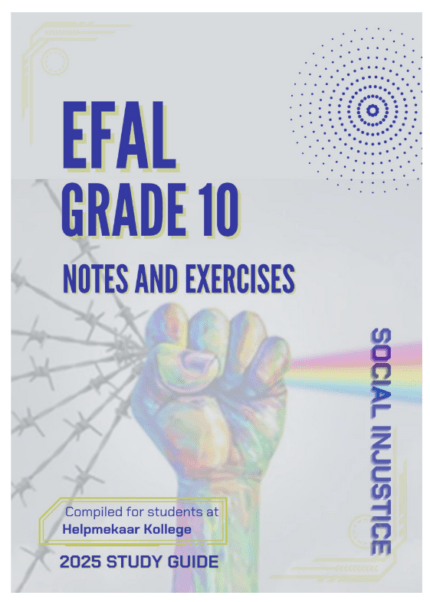 English FAL Grade 10 Study Guide