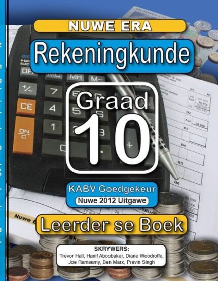 Rekeningkunde Graad 10 Nuwe Era Leerderboek