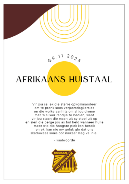 Afrikaans HT Graad 11 Bundel