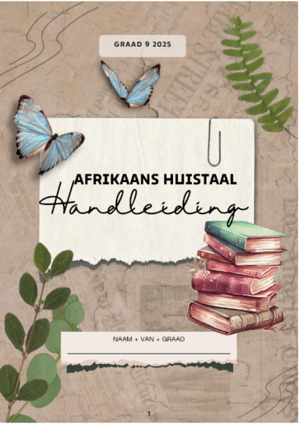 Afrikaans HT Graad 9 Bundel