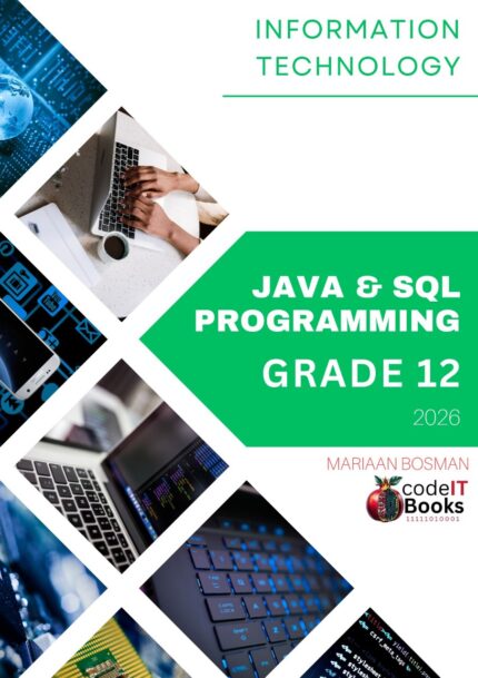 IT Graad 12 codeITBooks ISBN 9780639884110 (Verpligtend)
